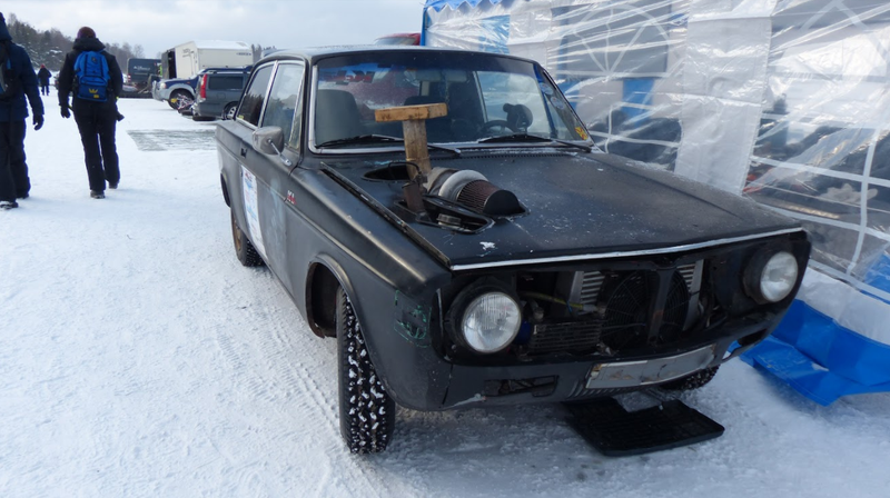 Illustration for article titled Sweden's 'Speed Weekend On Ice' Is Where Sanity Goes To Die And Axles Go To Break